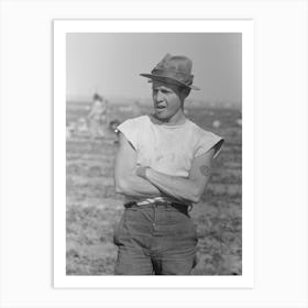 Son Of Spinach Grower, La Pryor, Texas By Russell Lee Art Print