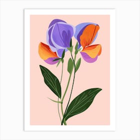 Sweet Peas 5 Art Print