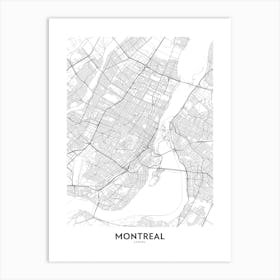 Montreal Art Print