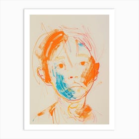 Child'S Face Art Print