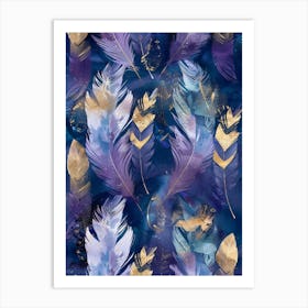 Feathers 12 Art Print