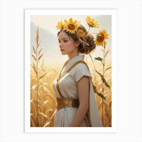 Sunflowers Art Print