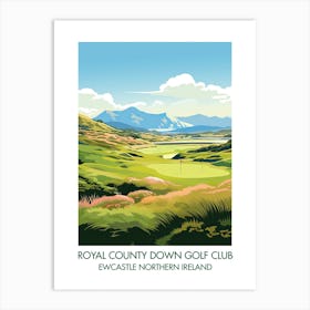 Royal County Down Golf Club   Newcastle Northern Ireland 3 Art Print
