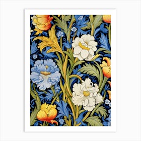 William Morris Floral 1 Art Print