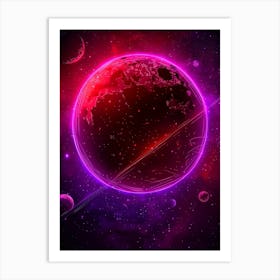 Galaxy Wallpaper 1 Art Print