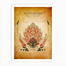 Bazelgeuse Vintage Art Print