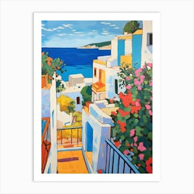 Otranto Italy 3 Fauvist Painting Art Print