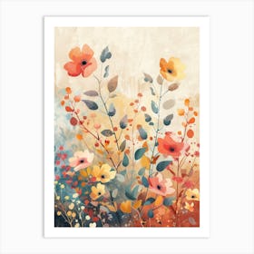 A Beautiful Illustration of Boho style 22 Art Print