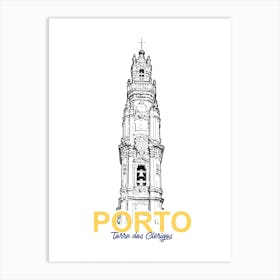 Porto Portugal City Monument Art Print
