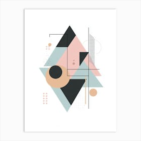 Abstract Geometric Pattern 7 Art Print