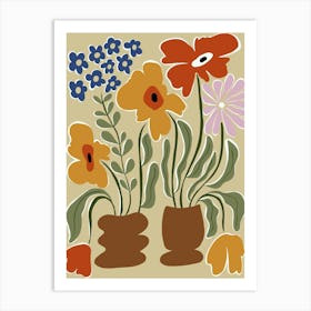 Classic Color Bloom Art Print