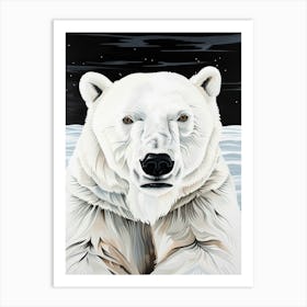 Polar Bear 10 Art Print