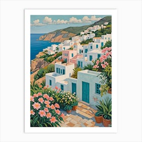 Greek Summer Art Print