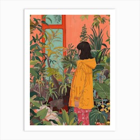 In The Garden Koraku En Japan 3 Art Print