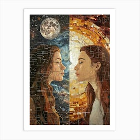 Two Women In Love 4 Art Print