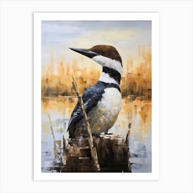 Bird Painting Common Loon 1 Art Print