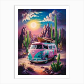 Vw Bus Art Print