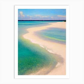 Bantayan Island Beach Philippines Monet Style Poster