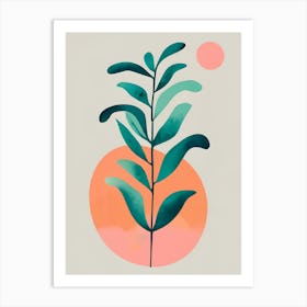 Plant In The Sun Art Print