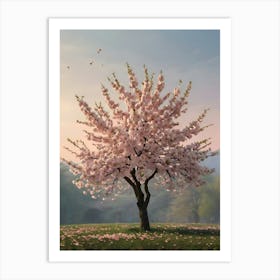 Cherry Blossom Tree 1 Art Print