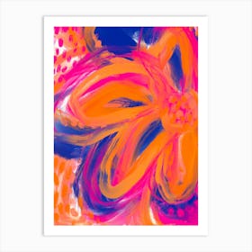 Wild Flower Impression Art Print