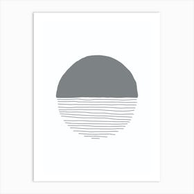 The Sunset Art Print