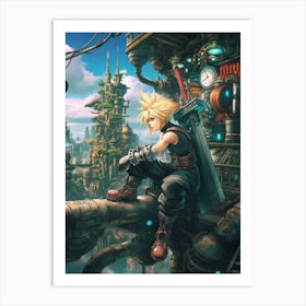 Final Fantasy Vii 7 Art Print