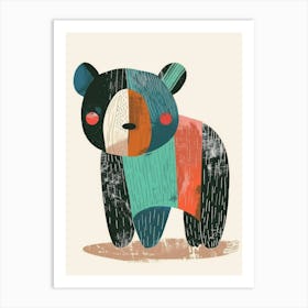 Bear Canvas Print 2 Art Print