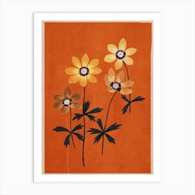 Abstract Floral & Botanical Art 2 Art Print