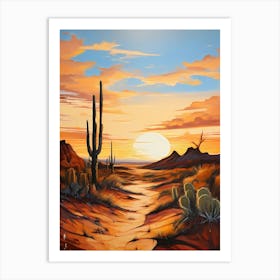 Nature And Desert Art Art Print