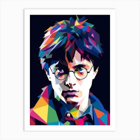 Harry Potter 7 Art Print