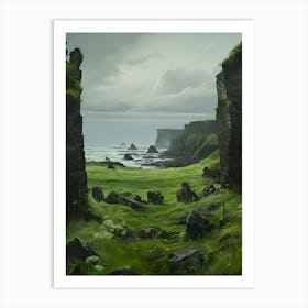 Scottish Coast Art Print