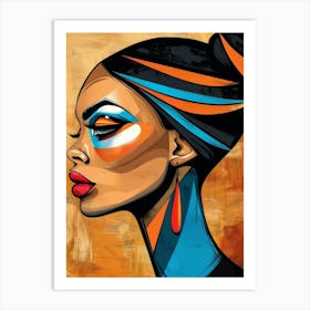 African Woman 184 Art Print