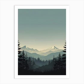 Mountain Landscape 3 Art Print