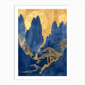 Chinese Landscape 17 Art Print