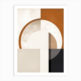 Abstract Geometric Bauhaus Art Print