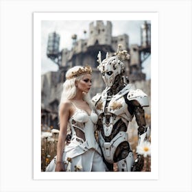 Robot Bride 1 Art Print
