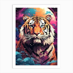 Tiger In The Sky Art Print