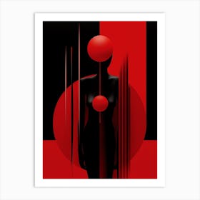 Minimalistic Abstract Geometry 7 Art Print