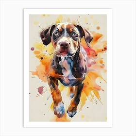 Dog Painting Art Print