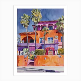 California House 15 Art Print