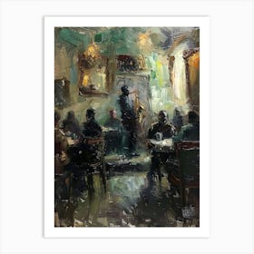 Jazz Bar Art Print