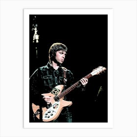 noel gallagher oasis britpop music band 5 Art Print