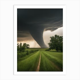 Tornado Art Print