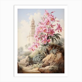 Orchid Victorian Style 1 Art Print