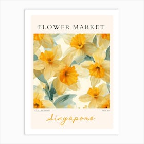 Flower Market 74 Poster