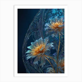 Flowers In A Vase 8 Art Print