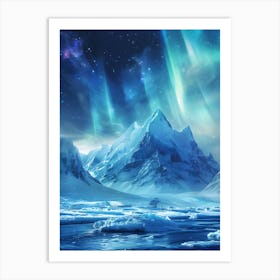 Aurora Borealis Northern Lights 3 Art Print