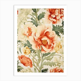 Floral Pattern 29 Art Print