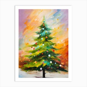 Christmas Tree 3 Art Print